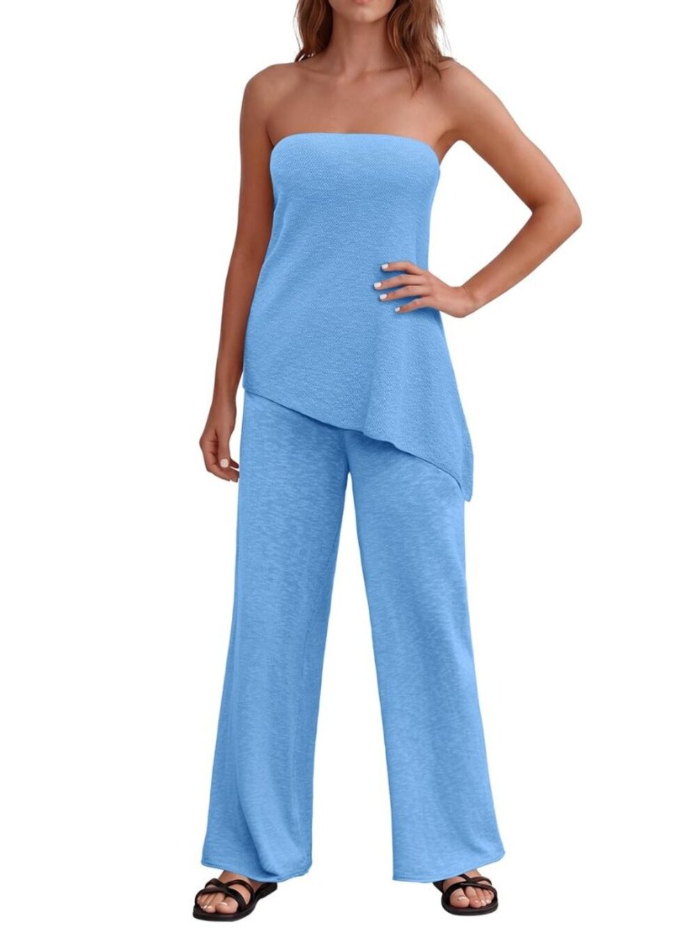 2 Piece Sets for Women Summer Knit Vacation Matching Set